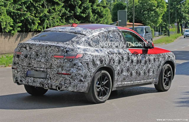 2019 BMW X4 spy shots - Image via S. Baldauf/SB-Medien