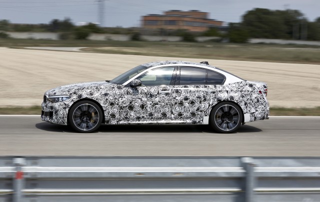 BMW M5 with m xDrive all-wheel-drive system