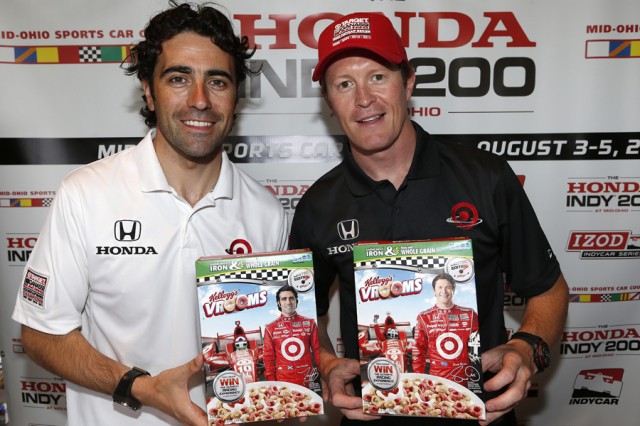 Dario Franchitti and Scott Dixon - IZOD IndyCar Series photo LAT/USA