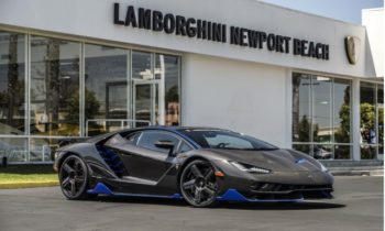 First US-spec Lamborghini Centenario arrives in Newport Beach