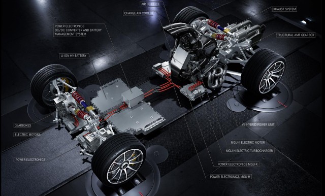 Mercedes-AMG Project One's Formula 1-derived powertrain