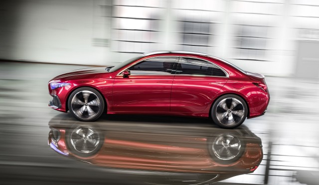 Mercedes-Benz A Sedan concept, 2017 Shanghai auto show