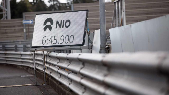 Nio EP9 clocks a 6:45.9 Nürburgring lap time on May 12, 2017