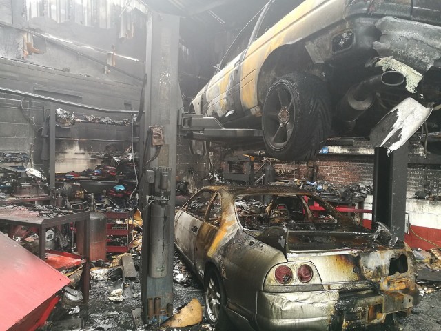Nissan GT-Rs destroyed in fire that engulfed RB Motorsport workshop
