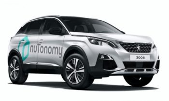 nuTonomy to use Peugeot 3008 for self-driving car fleet