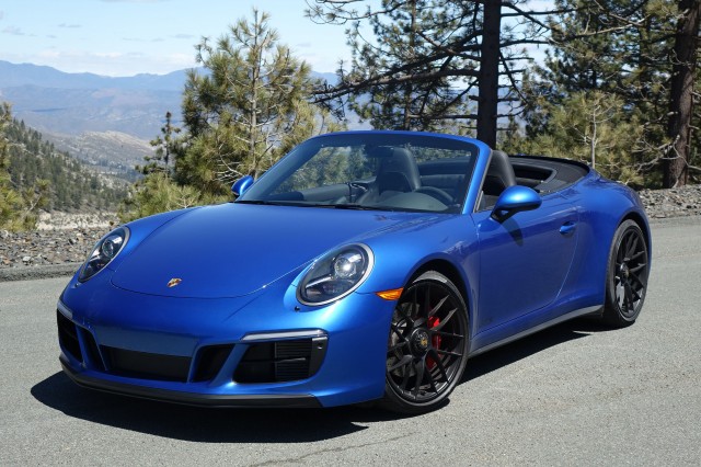 2017 Porsche 911 Targa 4 GTS, Lake Tahoe
