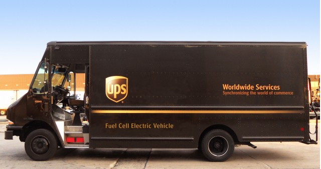 Prototype plug-in electric delivery van with fuel-cell range extender to be tested by UPS in 2017
