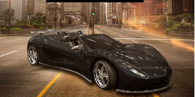 Ronn Motor Group proposed hydrogen fuel cell extended-range electric car