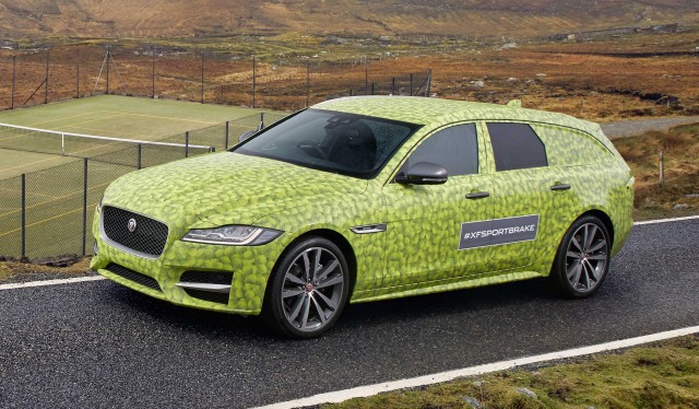 Teaser for Jaguar XF Sportbrake debuting in June 14, 2017