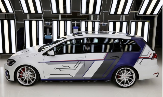 Volkswagen Golf GTE Estate impulsE from Zwickau concept, 2017 Wörthersee Tour