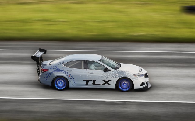 2017 Acura TLX A-Spec race car set for 2017 Pikes Peak International Hill Climb