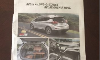 Yes, ads for the Chevy Bolt EV electric car do actually exist; here's one