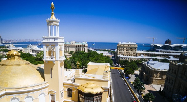 Baku City Circuit, home of the Formula One Azerbaijan Grand Prix