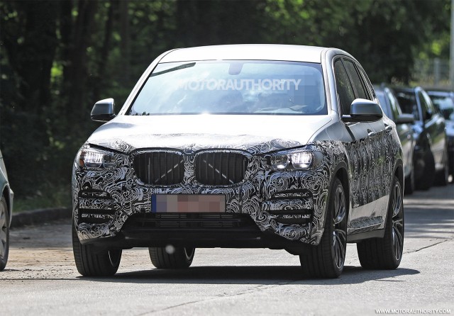 2018 BMW X3 spy shots - Image via S. Baldauf/SB-Medien