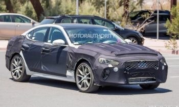 2018 Genesis G70 spy shots and video