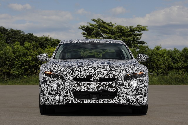 2018 Honda Accord sedan prototype, Honda Tochigi R&D Center, Japan, June 2017