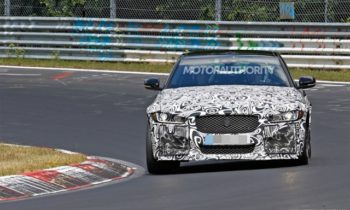 2018 Jaguar XE SV Project 8 spy shots