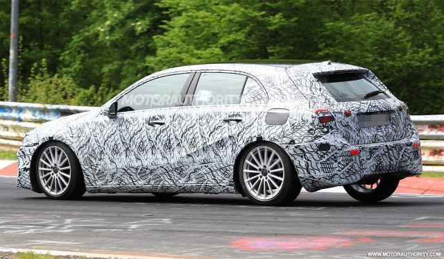 2018 Mercedes-Benz A-Class hatchback spy shots - Image via S. Baldauf/SB-Medien 2018 Mercedes-Benz A-Class hatchback spy shots - Image via S. Baldauf/SB-Medien