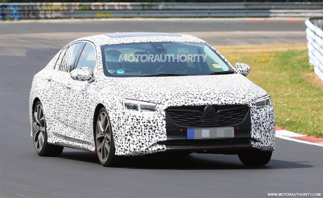 2018 Opel Insignia OPC Grand Sport spy shots - Image via S. Baldauf/SB-Medien
