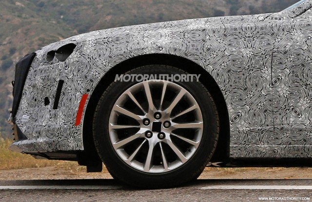 2019 Cadillac CT6 facelift spy shots - Image via S. Baldauf/SB-Medien
