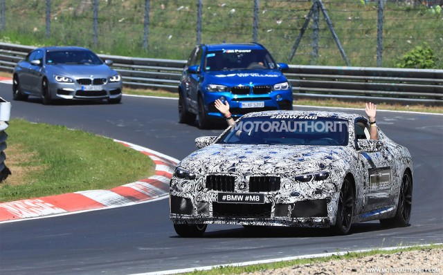 2020 BMW M8 spy shots - Image via S. Baldauf/SB-Medien