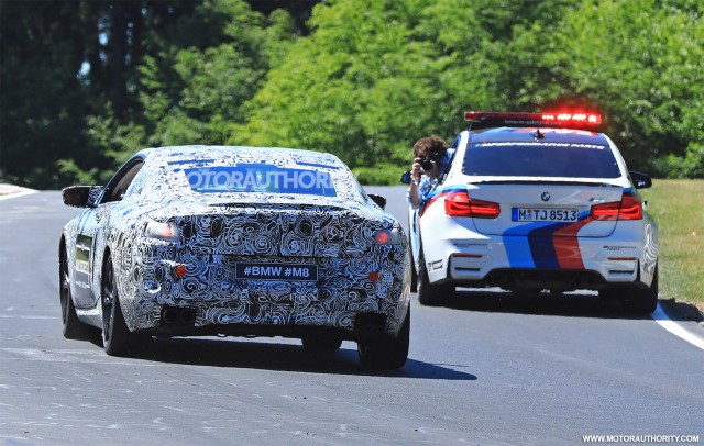 2020 BMW M8 spy shots - Image via S. Baldauf/SB-Medien
