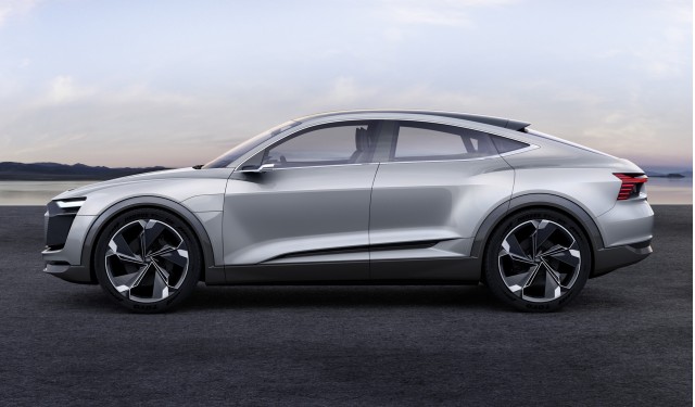 Audi e-tron Sportback concept, 2017 Shanghai auto show