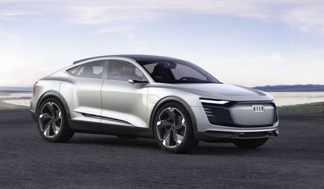 Audi e-tron Sportback concept, 2017 Shanghai auto show