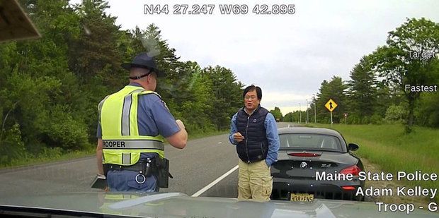 Man busted speeding 139 mph, Photo: Maine State Police