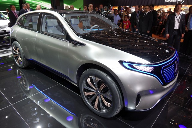 Mercedes-Benz Generation EQ Concept, 2016 Paris auto show