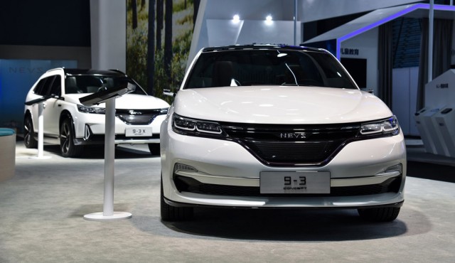 NEVS 9-3 and 9-3X concepts, 2017 CES Asia