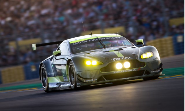 No. 97 Aston Martin Vantage GTE at the 2017 24 Hours of Le Mans