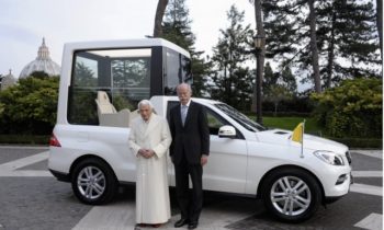 Latest Popemobile is Opel Ampera-e electric car made in Michigan