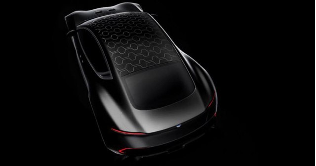 Teaser for Fisker EMotion debuting on August 17, 2017