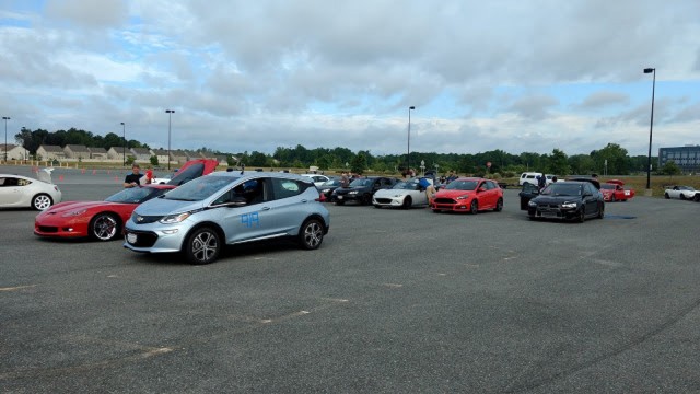 2017 Chevrolet Bolt EV autocrossing, Photo: Brian Ro