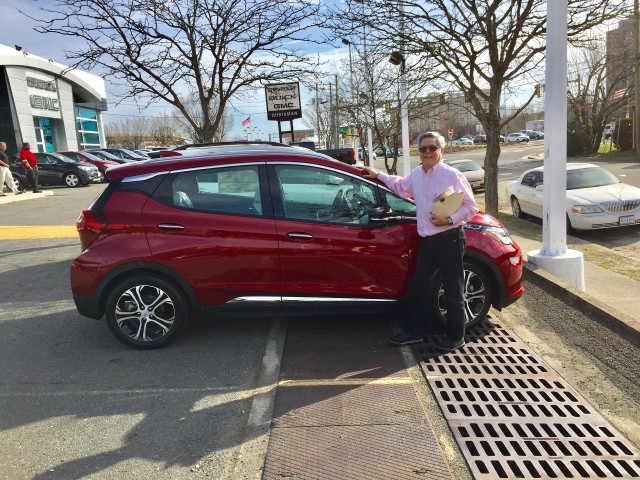 2017 Chevrolet Bolt EV electric car, June 2017 road trip from VA to KY and back [Jay Lucas]