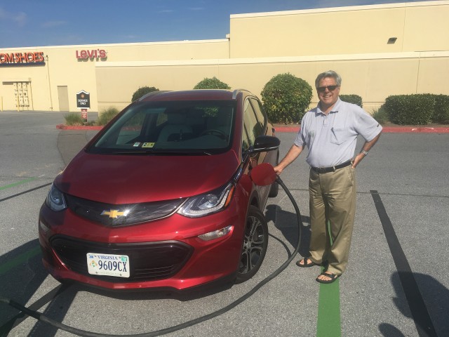 2017 Chevrolet Bolt EV electric car, June 2017 road trip from VA to KY and back  [Jay Lucas]