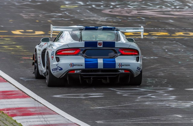 2017 Dodge Viper ACR in preparation for Nürburgring lap record attempt - Image via ViperRingKing
