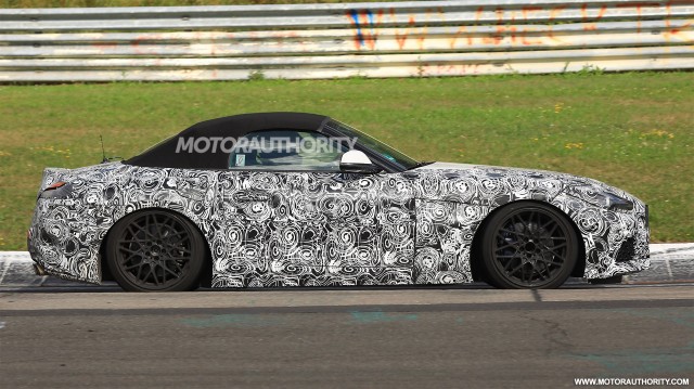 2018 BMW Z4 spy shots - Image via S. Baldauf/SB-Medien