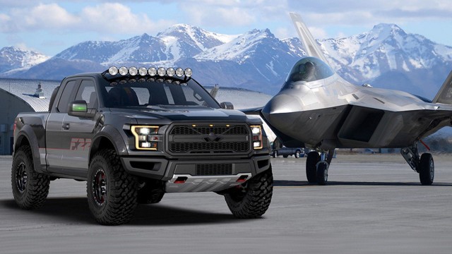 Ford F-150 Raptor inspired by F-22 built for 2017 EAA AirVenture