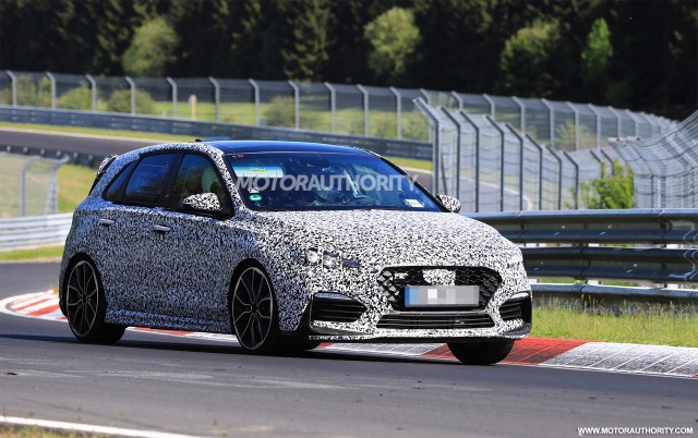 2018 Hyundai i30 N spy shots - Image via S. Baldauf/SB-Medien