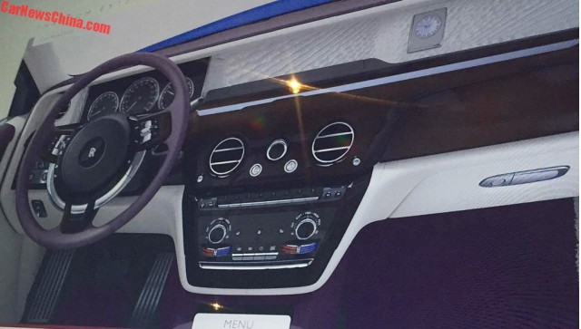 2018 Rolls-Royce Phantom leaked - Image via CarNewsChina