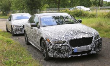 2019 Jaguar XE SVR spy shots