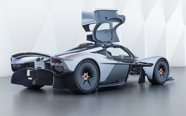 Aston Martin Valkyrie in near-production form