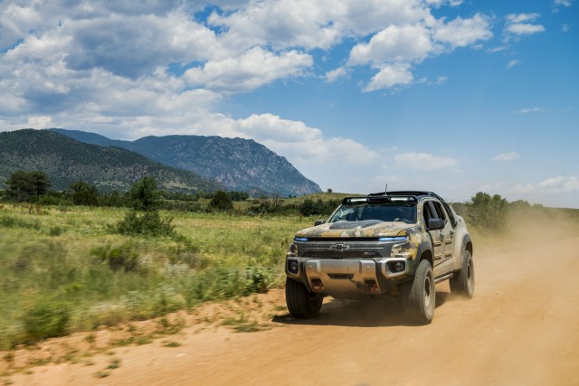 Chevrolet Colorado ZH2 hydrogen fuel-cell electric vehicle