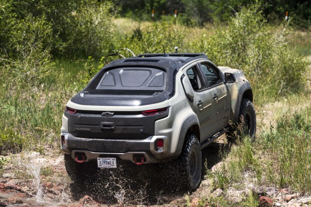 Chevrolet Colorado ZH2 hydrogen fuel-cell electric vehicle