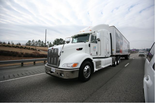 Honda Diesel/Electric Hybrid Transport Truck