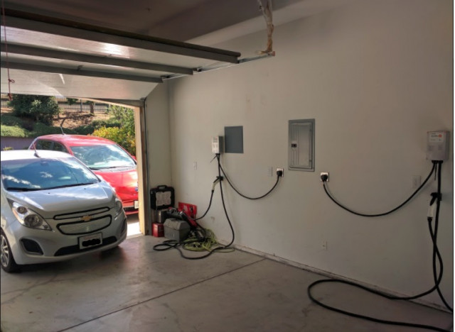 Photovoltaic solar panel installation on house, Fremont, California [image: Shiva Singh]