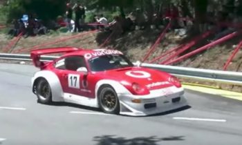 Rare Porsche 911 GT2 takes on a Portuguese hill climb