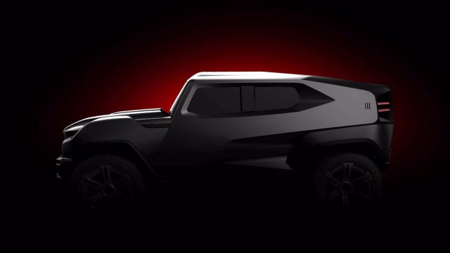 Teaser for Rezvani SUV debuting in 2017